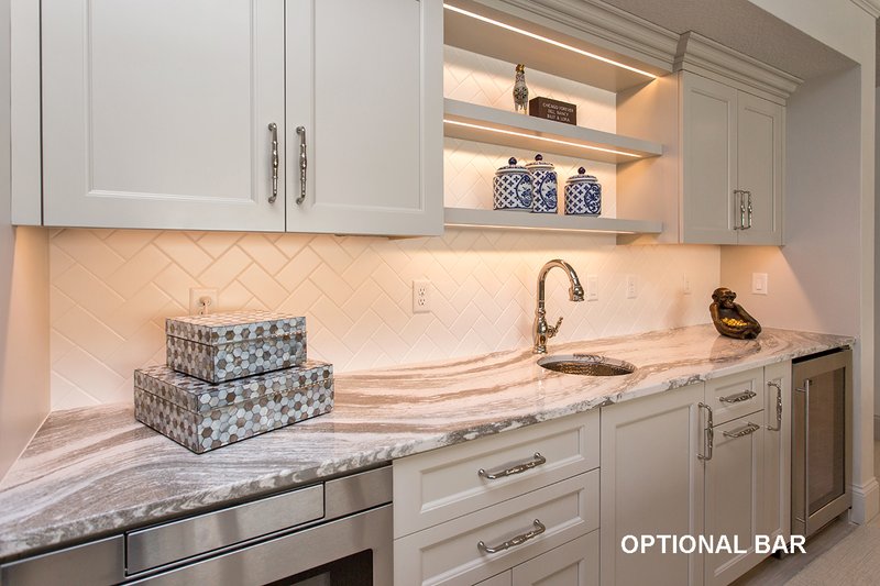 Architectural House Design - Optional Bar