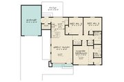Contemporary Style House Plan - 3 Beds 2 Baths 1131 Sq/Ft Plan #923-166 