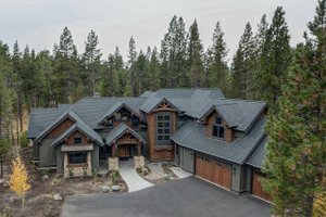 Exterior - Front Elevation 6 for Craftsman House Plan #892-28 - 4 bed, 5.5 bath