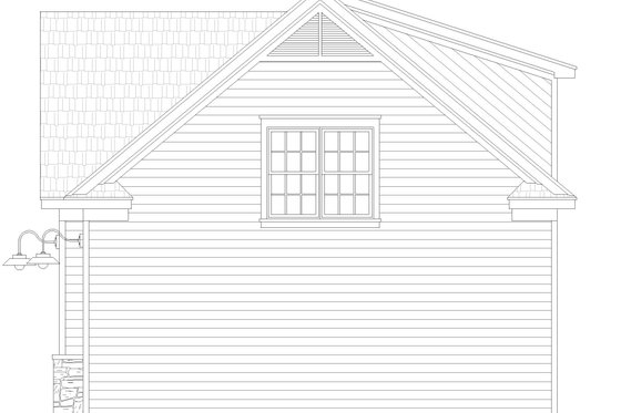 Exterior - Other Elevation 1 for Country House Plan #932-566 - 1 bed, 1 bath