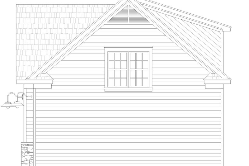 Home Plan - Exterior - Other Elevation 1 for Country House Plan #932-566 - 1 bed, 1 bath