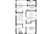 Craftsman Style House Plan - 3 Beds 2.5 Baths 1562 Sq/Ft Plan #1101-39 