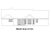 Traditional Style House Plan - 3 Beds 2 Baths 1513 Sq/Ft Plan #424-23 