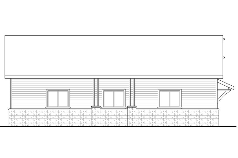 Dream House Plan - Exterior - Other Elevation for Traditional House Plan #124-1070, 0 bath