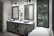 Contemporary Style House Plan - 3 Beds 3 Baths 3033 Sq/Ft Plan #120-293 