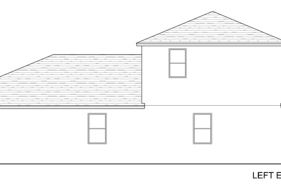 Exterior - Other Elevation for Traditional House Plan #1058-261 - 3 bed, 2.5 bath