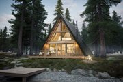 Modern Style House Plan - 2 Beds 2 Baths 1388 Sq/Ft Plan #1114-32 