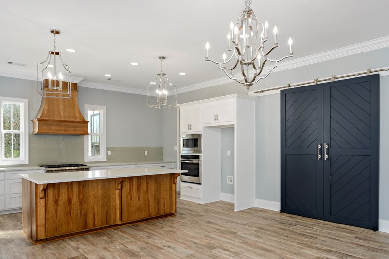 Home Plan - Interior - Kitchen 1 for Farmhouse House Plan #63-430 - 4 bed, 4.5 bath