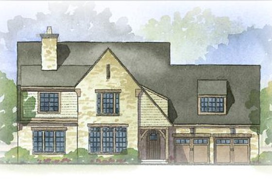 Traditional style, home elevation