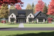 European Style House Plan - 4 Beds 3.5 Baths 2390 Sq/Ft Plan #1096-85 