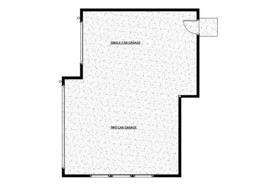 Floor Plan - Other Floor for Contemporary House Plan #895-161, 0 bath
