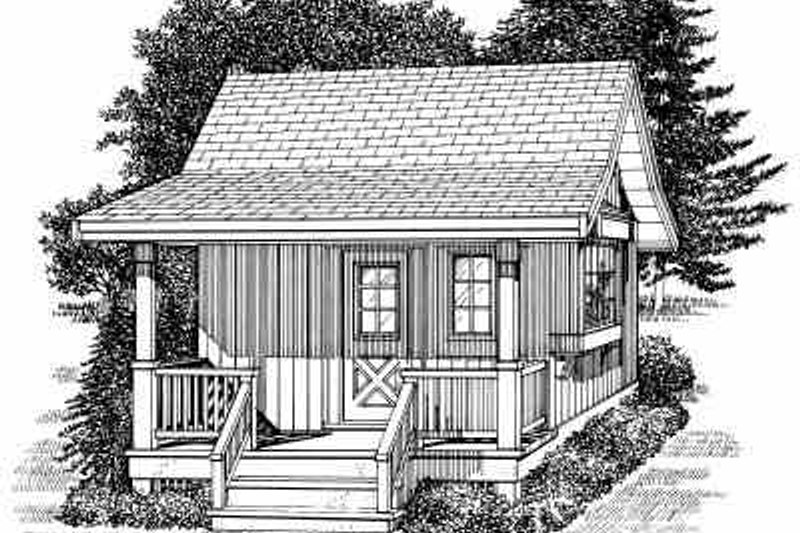 Home Plan - Exterior - Other Elevation for Cottage House Plan #47-639, 0 bath