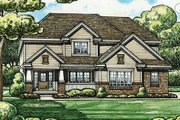 Traditional Style House Plan - 4 Beds 2.5 Baths 2255 Sq/Ft Plan #20-2095 