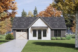 Country Exterior - Front Elevation Plan #1096-146