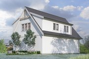 Farmhouse Style House Plan - 2 Beds 1 Baths 890 Sq/Ft Plan #1114-45 Exterior 