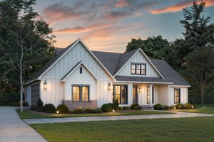 Exterior - Other Elevation for Farmhouse House Plan #1074-125 - 3 bed, 2 bath