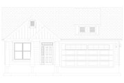 Craftsman Style House Plan - 2 Beds 2 Baths 1549 Sq/Ft Plan #1060-449 Exterior 