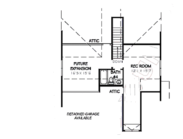 Traditional Floor Plan - Other Floor Plan #424-217