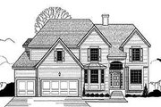 Traditional Style House Plan - 4 Beds 3.5 Baths 3209 Sq/Ft Plan #67-106 