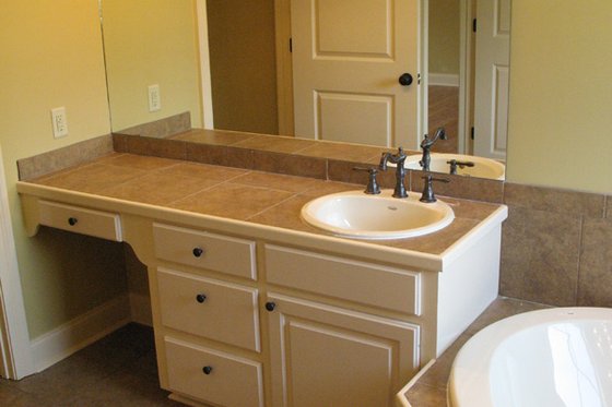 Interior - Master Bathroom for European House Plan #21-310 - 3 bed, 2 bath