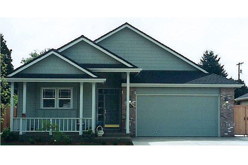 Home Plan - Traditional Exterior - Front Elevation Plan #124-375