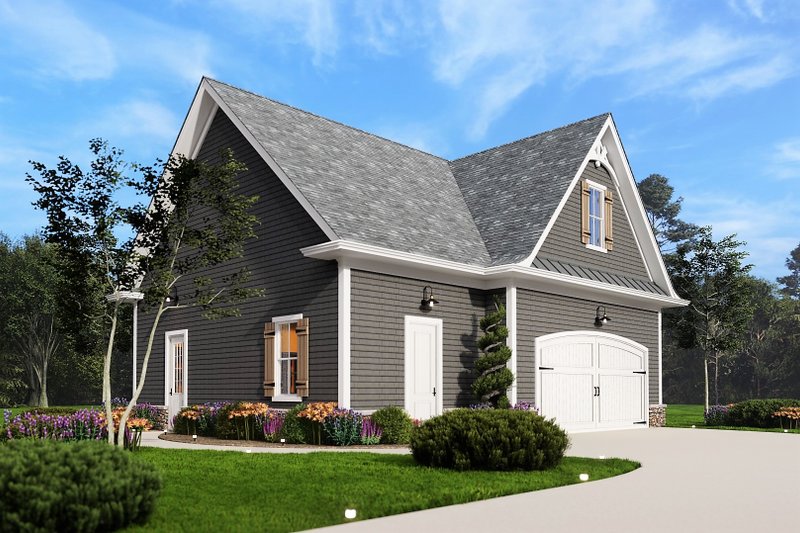 House Blueprint - Exterior - Other Elevation 2 for Traditional House Plan #54-558, 0 bath