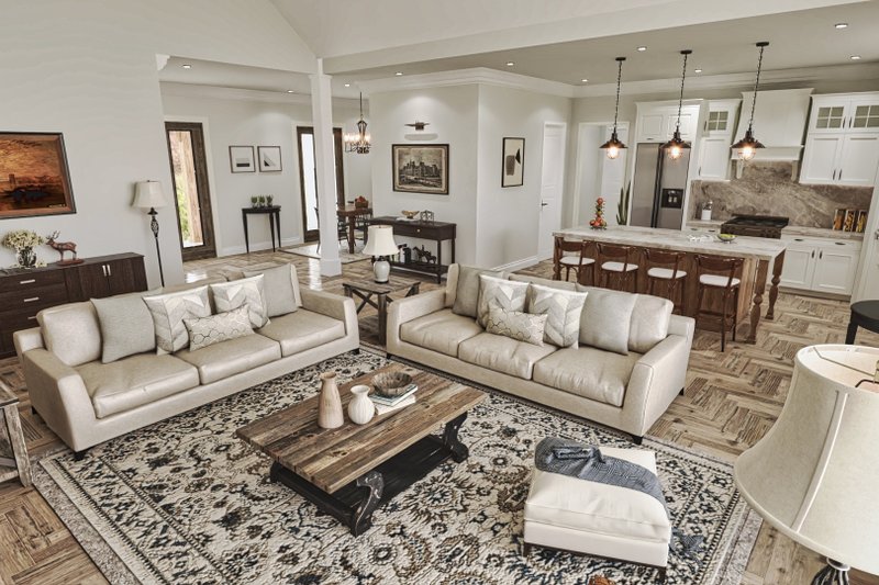 Home Plan - Interior - Other 1 for Ranch House Plan #54-498 - 3 bed, 2.5 bath