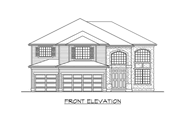 Traditional Style House Plan - 4 Beds 2.5 Baths 3260 Sq/Ft Plan #132-151 