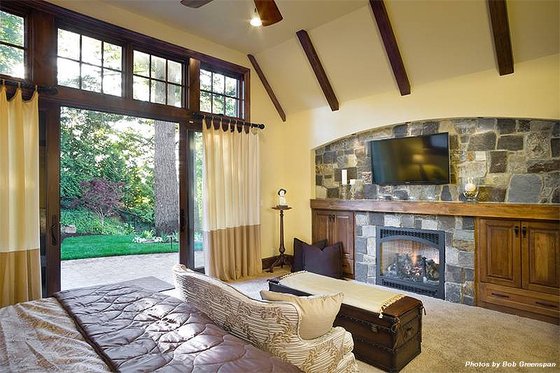 Master Bedroom - 4000 square foot European home