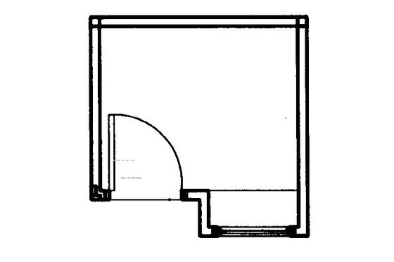 Floor Plan - Main Floor for European House Plan #23-875, 0 bath