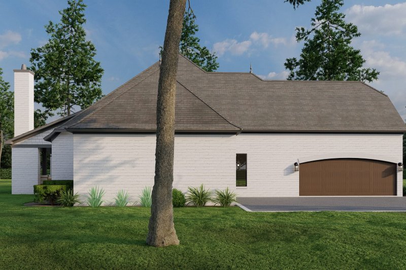Dream House Plan - Exterior - Other Elevation 1 for European House Plan #17-3387 - 4 bed, 3 bath
