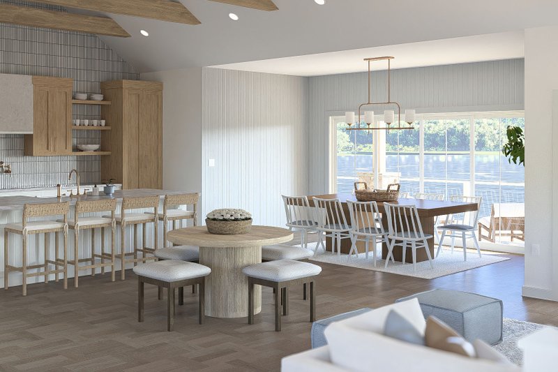 Architectural House Design - Interior - Other for Beach House Plan #455-779 - 2 bed, 2.5 bath