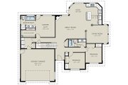 Ranch Style House Plan - 3 Beds 3 Baths 2106 Sq/Ft Plan #18-2004 