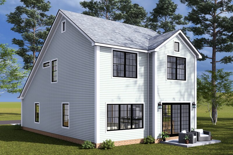 House Design - Exterior - Other Elevation 1 for Cottage House Plan #513-2313 - 3 bed, 2.5 bath