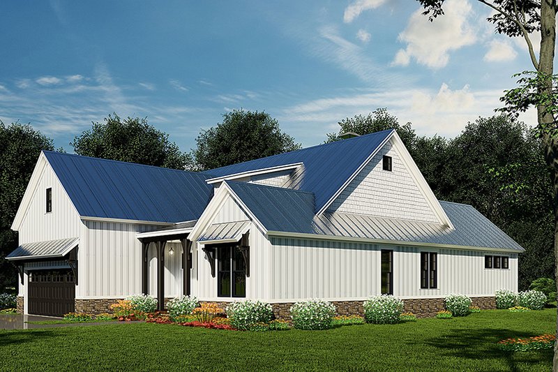 Dream House Plan - Exterior - Other Elevation 1 for Farmhouse House Plan #923-247 - 3 bed, 2.5 bath