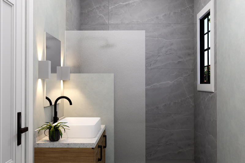 House Design - Interior - Bathroom 1 for Farmhouse House Plan #54-674 - 5 bed, 3 bath