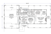 Barndominium Style House Plan - 4 Beds 3.5 Baths 3274 Sq/Ft Plan #1116-15 Floor 