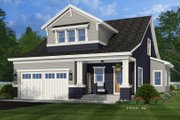 Bungalow Style House Plan - 4 Beds 4 Baths 2225 Sq/Ft Plan #51-1296 