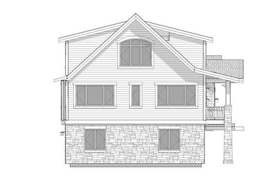 Exterior - Other Elevation for Craftsman House Plan #908-3 - 4 bed, 3.5 bath