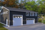 Barndominium Style House Plan - 3 Beds 2.5 Baths 1766 Sq/Ft Plan #1060-387 