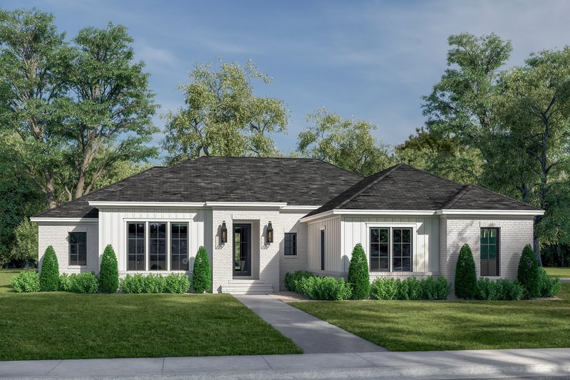 Traditional Style House Plan - 4 Beds 3.5 Baths 2216 Sq/Ft Plan #430-271