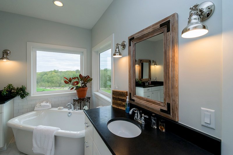 Architectural House Design - Interior - Master Bathroom for Ranch House Plan #70-1464 - 2 bed, 2 bath