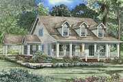 Southern Style House Plan - 4 Beds 3 Baths 2186 Sq/Ft Plan #17-1026 