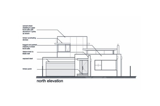 Exterior - Other Elevation for Modern House Plan #496-7 - 3 bed, 2.5 bath