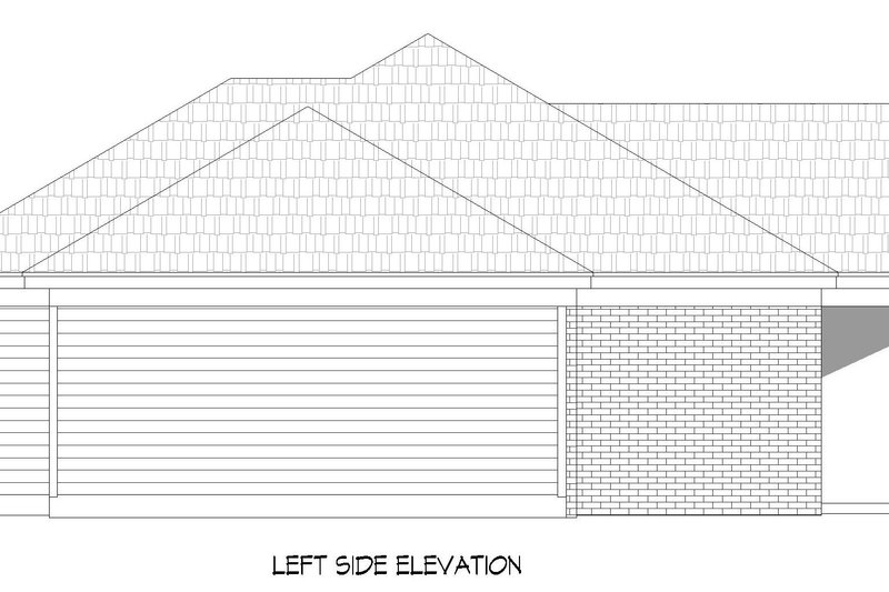 Dream House Plan - Exterior - Other Elevation for Traditional House Plan #932-536 - 3 bed, 2 bath