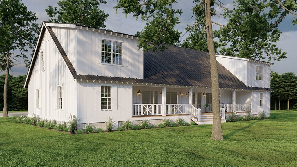 Cottage Style House Plan - 3 Beds 2 Baths 1461 Sq/Ft Plan #923-328 ...