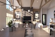 Barndominium Style House Plan - 3 Beds 3.5 Baths 3436 Sq/Ft Plan #455-324 
