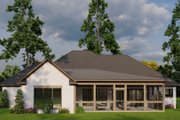 Traditional Style House Plan - 4 Beds 3 Baths 1994 Sq/Ft Plan #923-37 Exterior 
