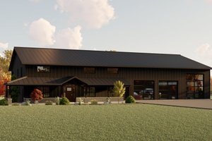 Farmhouse Exterior - Front Elevation Plan #1064-154