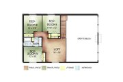 Traditional Style House Plan - 4 Beds 2 Baths 4120 Sq/Ft Plan #24-272 